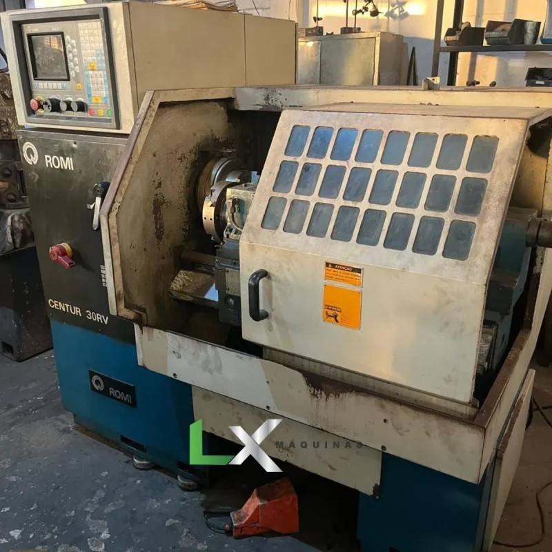 TORNO CNC ROMI CENTUR 30RV – MACH8 – 430MM – 500MM (4)