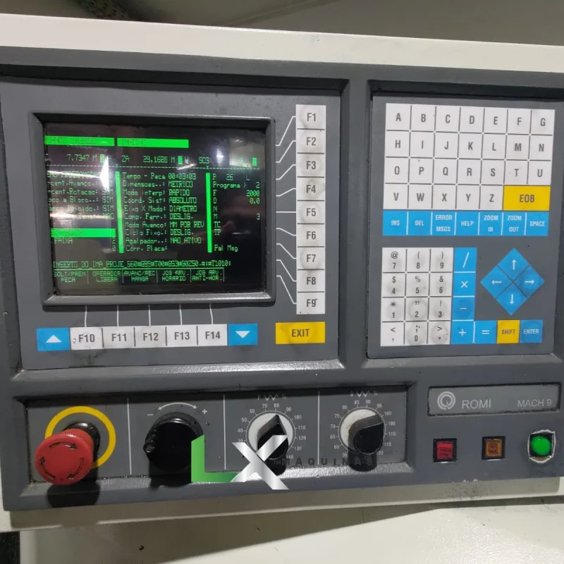 TORNO CNC ROMI CENTUR 30S MACH9 - GANG (4)