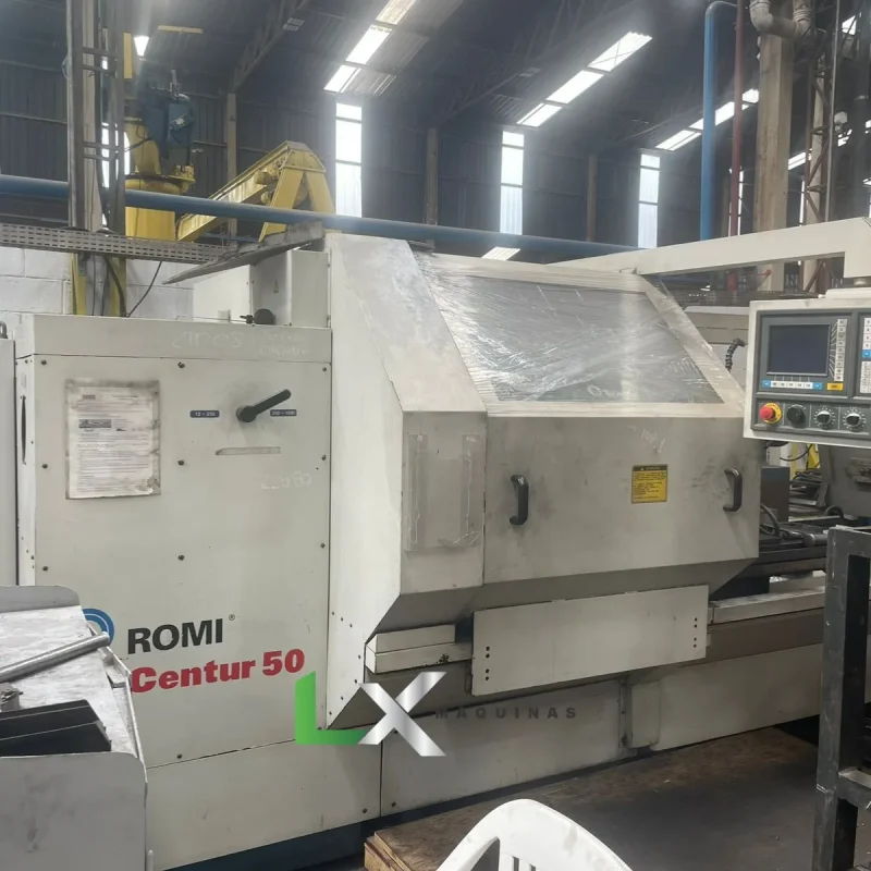 TORNO CNC ROMI CENTUR 50 -1000 X 2000 - MACH 9 (3)
