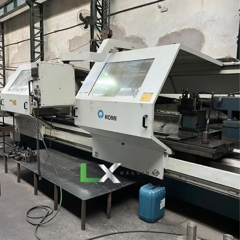 TORNO CNC ROMI CENTUR 50 X 4000MM - SIEMENS - 2008 (4)