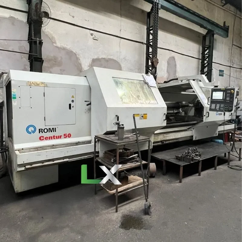 TORNO CNC ROMI CENTUR 50 X 4000MM - SIEMENS - 2008 (7)