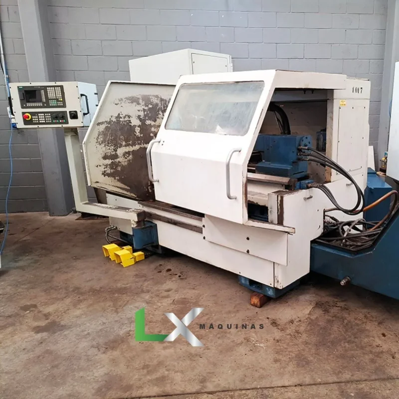 TORNO CNC ROMI ECN-40III - SIEMENS - HIDRÁULICO - COM TRANSPORTADOR DE CAVACOS (6)