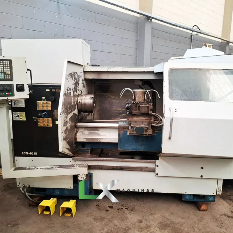 TORNO CNC ROMI ECN-40III - SIEMENS - HIDRÁULICO - COM TRANSPORTADOR DE CAVACOS (7)