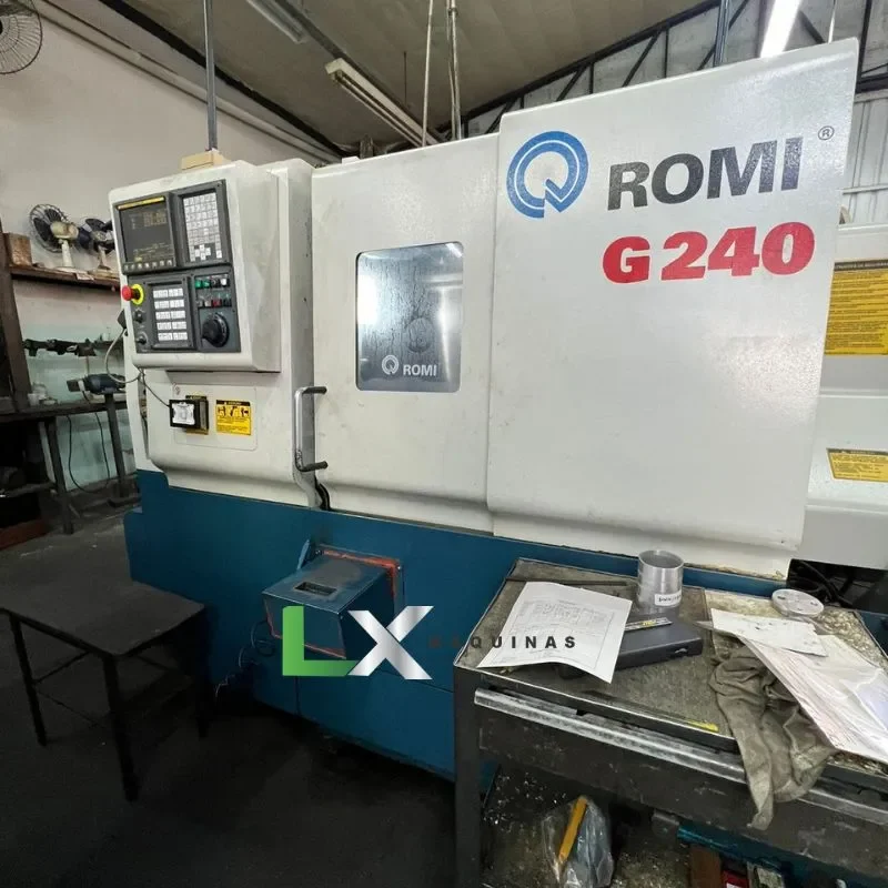 TORNO CNC ROMI G240 FANUC – 2006 (6)