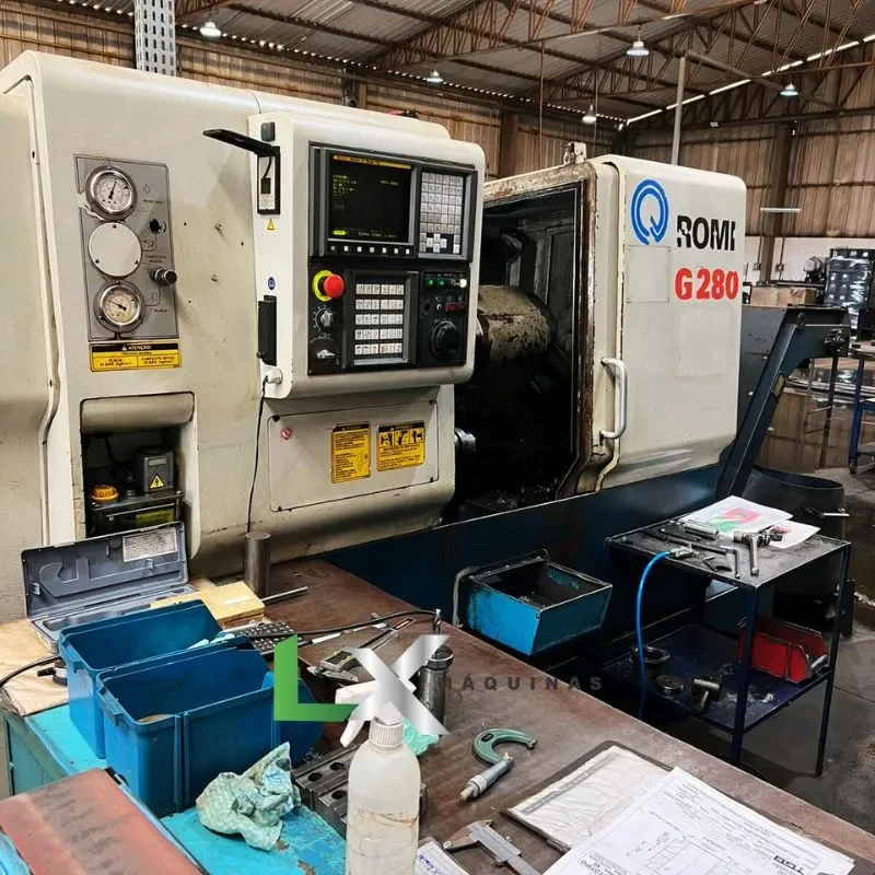 TORNO CNC ROMI G280 FANUC - 2005 (4)