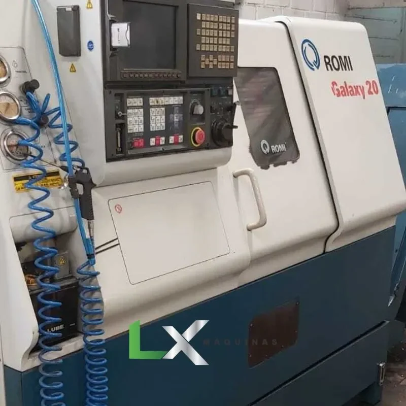 TORNO CNC ROMI GALAXY 20 FANUC – 2001 (2)