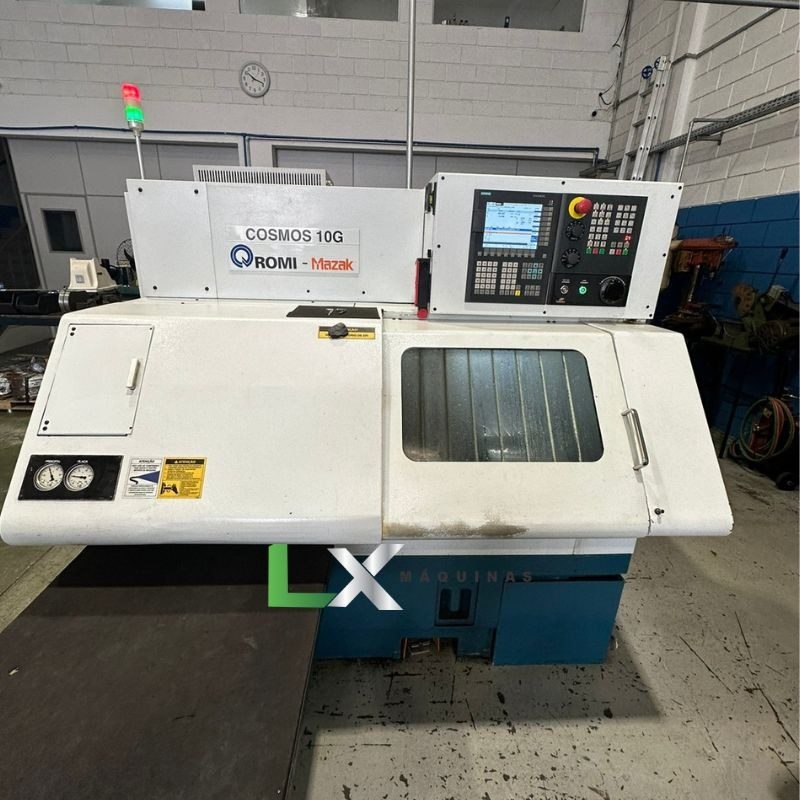 TORNO CNC ROMI MAZAK COMOS 10G COM TORRE - SIEMENS - 2021 (5)