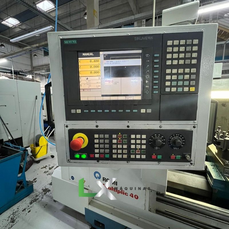 TORNO CNC ROMI MULTIPLIC 40 - 685 X 2000MM - SIEMENS (14)