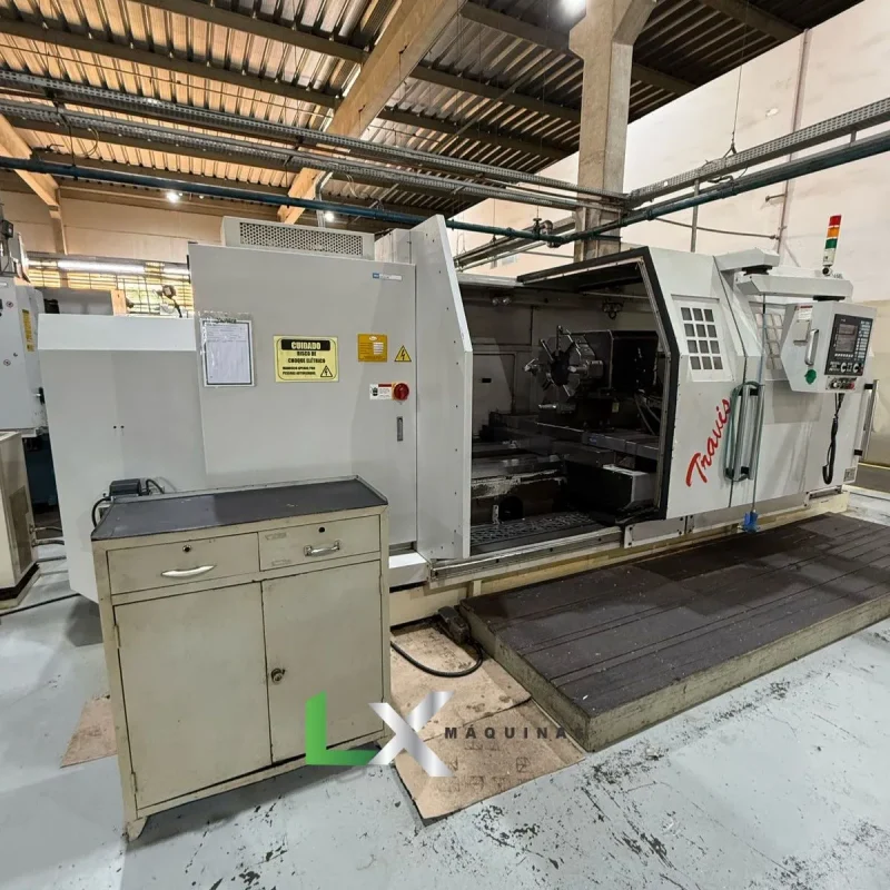 TORNO CNC TRAVIS TR-5 ANO 2011 - 1300 X 2000 MM - UNICO DONO (13)