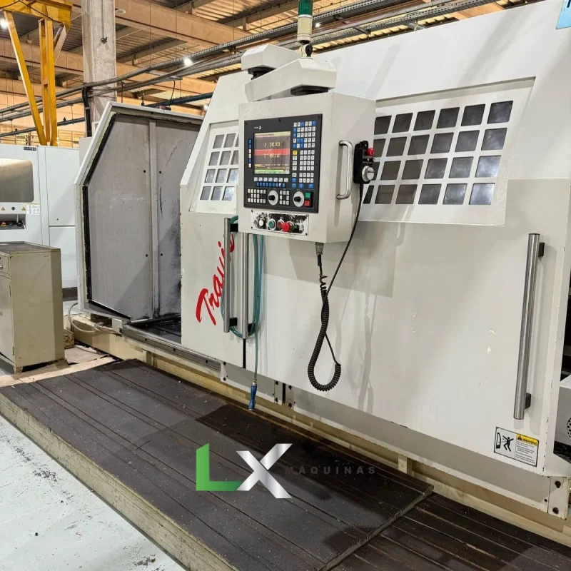 TORNO CNC TRAVIS TR-5 ANO 2011 - 1300 X 2000 MM - UNICO DONO (9)
