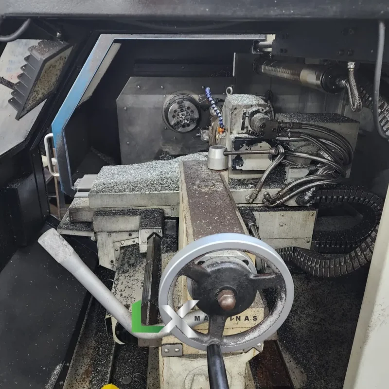 TORNO CNC VEKER LVK175 - 466X850 MM - SIEMENS - ANO 2011 (3)