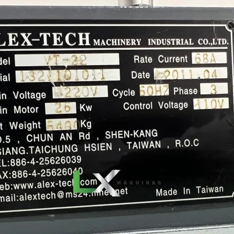 TORNO CNC VIPER VT22 - 400X500MM - FANUC - 2011 (8)