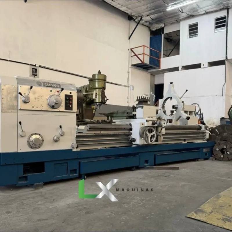 TORNO CONVENCIONAL CLEVER L-37120P – 9251140 X 3000 MM (1)