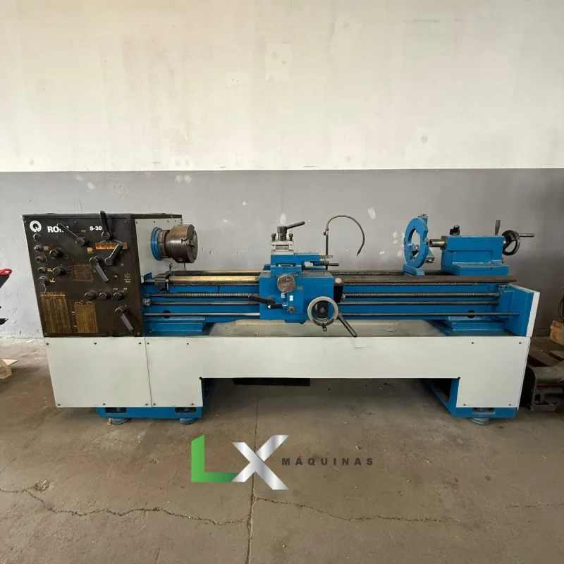 TORNO CONVENCIONAL ROMI S-30 – 430 X 1500 MM COMPLETO (2)
