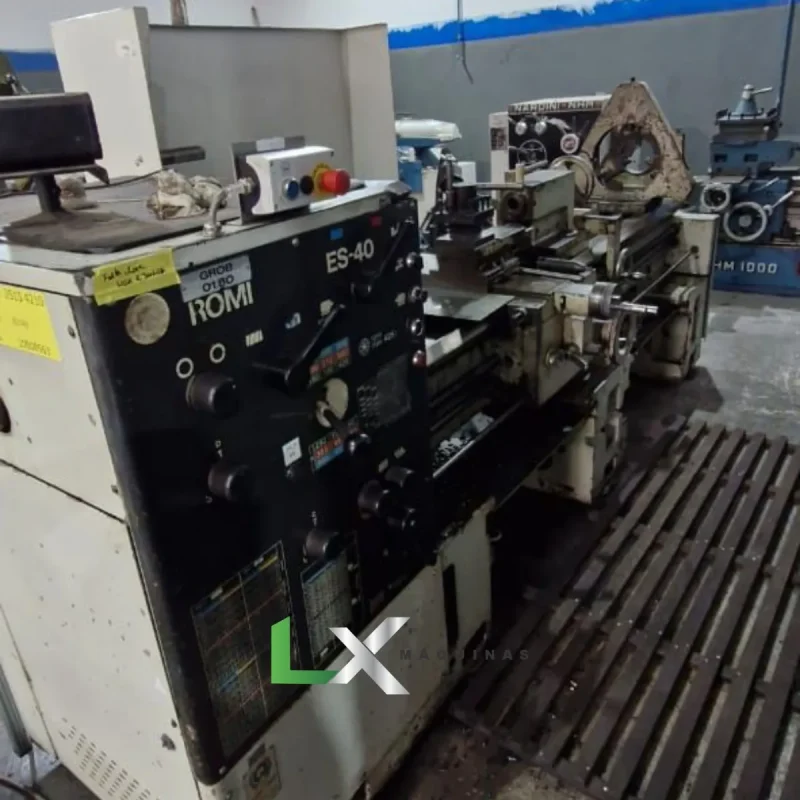TORNO MECANICO ROMI ES40 - 510 X 2500MM COM NR12 (4)
