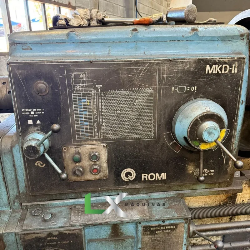 TORNO MECANICO ROMI MKDII - 1000 x 2000 MM (6)