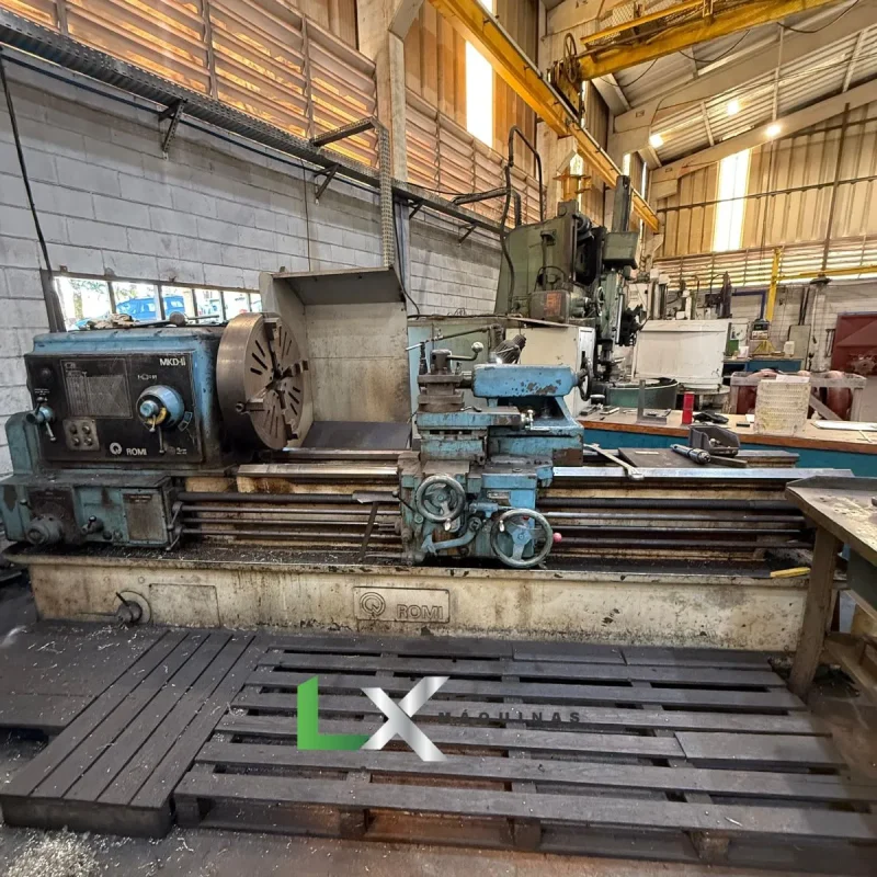 TORNO MECANICO ROMI MKDII - 1000 x 2000 MM (7)