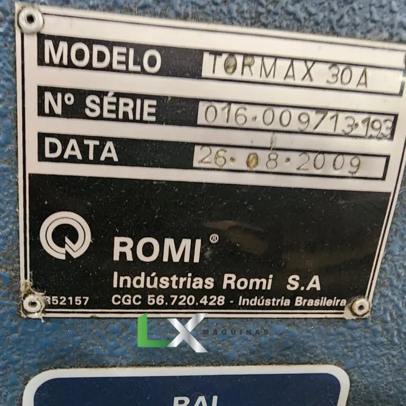 TORNO MECANICO ROMI TORMAX 30A X 1500MM - COM DIGITAL (1)