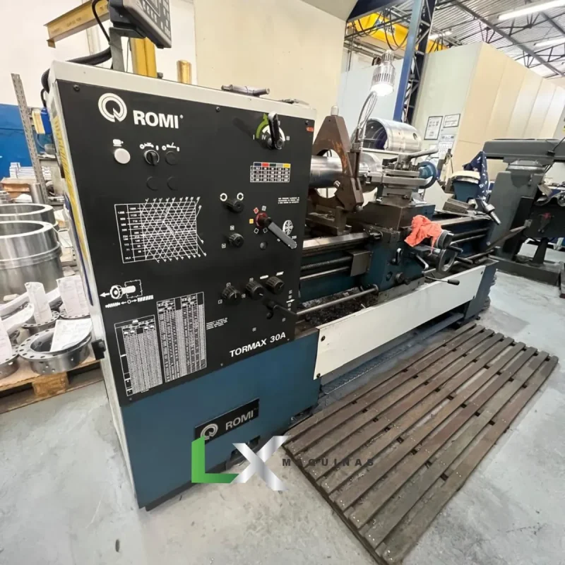 TORNO MECANICO ROMI TORMAX 30A X 1500MM - COM DIGITAL (2)