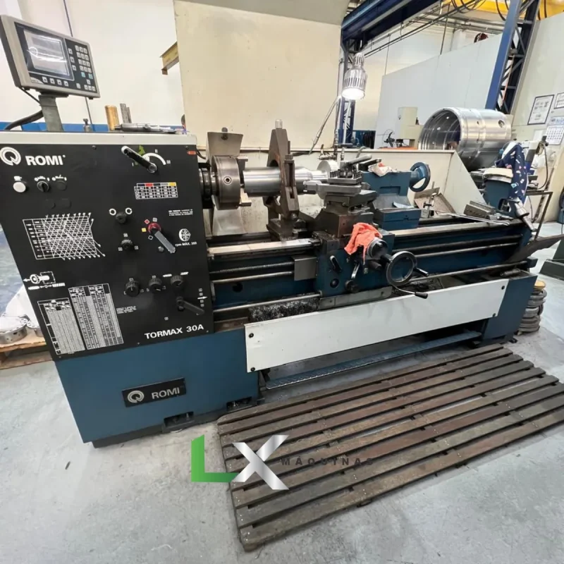 TORNO MECANICO ROMI TORMAX 30A X 1500MM - COM DIGITAL (3)
